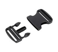 Generic Boucle de Dégagement, 5 Pièces Boucle de Sangle Double Face en Plastique Réglable pour Sacs pour la Maison pour Sacs à Dos pour l'artisanat d'art (50MM)