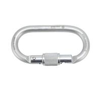 Generic Boucle de Parapente en Alliage d'aluminium, Verrouillage Principal de Parapente, Fermeture Rotative Manuelle 30KN, Poignée Compacte Antidérapante pour l'escalade, l'alpinisme, Les