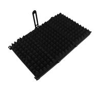 Generic Bouclier D'isolation de Microphone à Angle Réglable, Son Clair, Enregistrement en Studio, Panneau de Protection contre le Vent pour la Réduction du Bruit, ABS/EVA, comme sur les Images