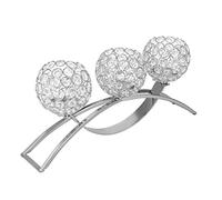 Generic Bougettes pour Table Maîtresse de Table, Centrale Maître de de de étincelante Exquise 3 Bras Arc Classique Européen pour Les Mariages, Les Anniversaires, Les Célébrations et Les événements