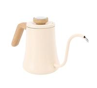 Generic Bouilloire à Col de Cygne, Bouilloire électrique à café et à thé, Chaudière à Eau en Acier Inoxydable avec Thermomètre pour une Infusion Optimale, capacité de 600 Ml, Idéale pour la Maison