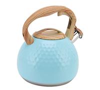 Generic Bouilloire à thé en Acier Inoxydable 304, Théière Sifflante, capacité de 3l, pour la Cuisine à Domicile (BLUE)