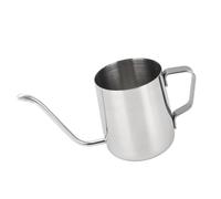 Generic Bouilloire à Verser en Acier Inoxydable de 350ml, élégante Cafetière à Bec en Col de Cygne Pour les Activités de Maison et de Camping