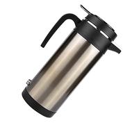 Generic Bouilloire Chauffante électrique en Acier Inoxydable 12V/24V, avec Isolation Sous Vide, pour Utilisation en Voiture et de Voyage, 1000ML (12V)