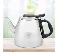 Generic Bouilloire en Acier Inoxydable avec Conception à Chauffage Rapide, capacité de 1,2 L pour Cuisinière à Induction, Parfaite pour les Amateurs de thé et de café