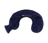 Generic Bouillotte Eau Chaude U Couverture Détachable Couverture Tissu Doux pour Nuque Épaules Chaud et Froid 1L Matériau Caoutchouc Explosionproof (Bleu marine)