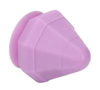 Generic Boule de Cône de Massage, Libération Myofasciale des Tissus Profonds, Aspiration, Masseur Portable à Point de Déclenchement pour Voyager, Silicone Violet