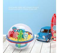 Generic Boule de Labyrinthe pour Enfants, Structure Compacte, Couleurs Vives, Jouets de Balle 3D Maze pour la Famille