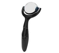 Generic Boule de Massage à Froid en Acier Inoxydable, Boule de Massage Manuelle de Récupération Musculaire pour Fasciite Plantaire, Maux de Dos, ABS + Acier Inoxydable
