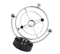 Generic Boule Pivotante à Mouvement Perpétuel, Ornement de Bureau Incroyable pour la Décoration de la Maison et du Bureau, Agitateur électrique Fascinant pour Table de D'étude (A603)