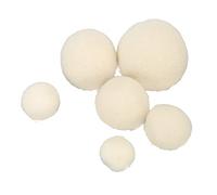 Generic Boules de Séchage en Laine, Boules de Séchage du Linge, de Lessive en Laine, Ensemble de 6 Pièces, Réduisent le Temps de, Rides Statiques, Alternative Réuti
