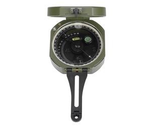 Generic Boussole étanche Durable de Haute Précision avec Effet Lumineux pour Les études Géologiques et Les Activités de Plein Air en Alliage D'aluminium Vert 3,3 X 2,8 X 1,4 Pouces
