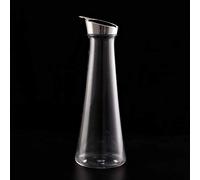 Generic Bouteille de Jus en Acrylique Transparent avec Couvercle pour un Service élégant de Jus et de Cocktails, Pichet D'eau de 1,4 L pour les Fêtes et la Maison, Transparent 12,80 X 4,53 X 3,94