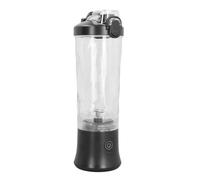 Generic Bouteille de Mélangeur, 150W 600 Ml 18000rpm USB USB Mini-joueur de Juicer Tasse électrique Juice Blanker à Lames en Acier Inoxydable Blender Portable Blender Personnel pour Voyager Noir