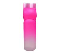 Generic Bouteille de teinture pour cheveux à presser Bouteille de teinture pour cheveux Brosse pour la maison, ROSE
