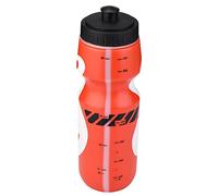 Generic Bouteille d'eau de Sport Durable de 650 ML avec Support de Cage de Vélo, Bouteille en Polyéthylène Rouge Anti-Fuite Parfaite pour Les Amateurs de Cyclisme (Rouge)
