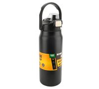 Generic Bouteille D'eau en Acier Inoxydable Sous Vide à Large Ouverture, Pichet Thermique isolé de 1500 Ml pour les Aventures en Plein Air, Bleu (BLACK)