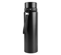 Generic Bouteille D'eau Isolée Tasse Sous Vide Intelligente Affichage Intelligent de la Température pour les Voyages Sportifs et le Bureau Acier Inoxydable Noir 1000 Ml