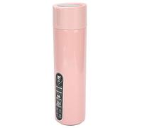 Generic Bouteille D'eau Isotherme Intelligente 420 Ml avec Affichage de la Température et Rappel Horaire pour les Aventuriers en Acier Inoxydable 304 (PINK)