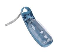 Generic Bouteille d'eau pour Chien, Distributeur Pliable et Portable de 550ml, pour Randonnée en Plein Air, Voyage, Aventure, Animaux de Compagnie (Blue)