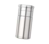 Generic Bouteille Isotherme avec Infuseur à Thé de 300 Ml, Idéale pour La Randonnée et Le Camping, Argent Massif