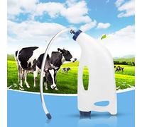 Generic Bouteille pour Veau 4L avec Poignée épaissie pour Une Alimentation Facile du Lait et des Médicaments pour Les Veaux, en Matériau PE de qualité Alimentaire