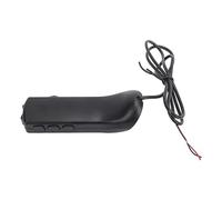 Generic Bouton de Commande au Volant Multifonctionnel pour Autoradio, Ajustement Universel pour Lecteurs Multimédia et Wince, Matériau ABS, 1 unité