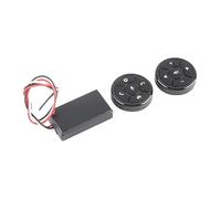 Generic Boutons de Commande au Volant de Précision pour l'audio de la Voiture et la Réponse Téléphonique, sans Fil et Faciles à Installer (10 Boutons)