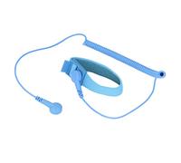 Generic Bracelet de Poignet Antistatique ESD, Bracelet de Mise à la Terre Réutilisable pour la Réparation et L'assemblage de Produits électroniques avec Cordon Long Extensible (BLUE)
