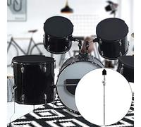 Generic Bras de Support de Cymbale pour Tambour, Assemblage et stabilité Faciles pour des Performances Améliorées du Kit de Batterie, Argent, 1 unité