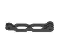 Generic Bras D'extension de Casque en Alliage D'aluminium Robuste et Durable 100 Mm pour Caméras d'action Cyclisme Noir 1 X unité