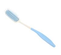 Generic Brosse à Cheveux à Peigne Long, Conception à Poignée Triangulaire pour les Personnes Souffrant D'arthrite, Matériau de Haute qualité Durable Bleu et Blanc (brosse à long manche)