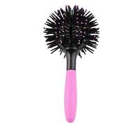 Generic Brosse à Cheveux de Massage du Cuir Chevelu à Boule Ronde, Peigne 3D pour Filles, Cheveux Doux et Brillants, Résistance à la Chaleur, Conception Sphérique pour la Coiffure, Longs et Fragiles