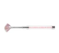 Generic Brosse à Ongles en Forme D'éventail avec Poignée en, Brosse de Manucure en Nylon pour Salons Professionnels et Bricolage à Domicile, 5,59 Pouces