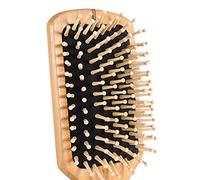 Generic Brosse à Peigne en Bois Naturel, pour Soins du Cuir Chevelu, Massage Sain, Réduit la Perte de Cheveux, 9.9x3.2 Pouces, Unisexe (BLACK)