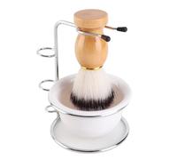 Generic Brosse à Raser, Pinceaux à Raser pour Les Hommes Kit de Rasage pour Hommes avec 1 Bol de Savon à et 1 Porte-brossage à Rasage