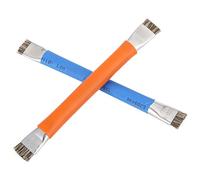 Generic Brosse Antistatique Dure à Double Tête 2 Pièces pour le Nettoyage de la Carte Mère, Ordinateur, Kit D'outils de Réparation de Téléphone