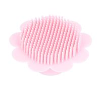 Generic Brosse de Bain pour bébé, bébé épurateur de Cuir Chevelu en Silicone Massage Pinceau en Silicone époutteurs Exfoliator Peigne de Peigne Pinceau Brosse Soft pour de Plus de 6 Mois (Rose)