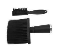 Generic Brosse de Balayage de Cheveux, Poils en Nylon Doux, Poignée Ergonomique, Ensemble de Brosses de Barbier pour la Coiffure, Coupe de Cheveux, Nettoyage des du Cou, Matériau ABS Durable