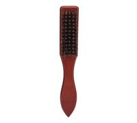 Generic Brosse de Barbier pour Hommes, Outil de Nettoyage de Lame de Barbe, Conception Ergonomique et Durable, Bois Composite et Nylon, 1 unité