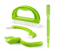 Generic Brosse de nettoyage 3 en 1 pour joints de carrelage, brosse à récurer la saleté à poils rigides, pour une utilisation multifonction, la cuisine, la maison et le carrelage