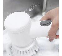 Generic Brosse de Nettoyage de Câble de Câble à Spin électrique à la Main avec 3 Têtes Interchangeables, Imperméables et Efficaces, Adaptées à la Cuisine et à la Salle de Bain pour la Cuisine à