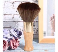 Generic Brosse de Nettoyage pour le Cou, Outil de Coiffure et de Coupe de Cheveux pour le Rasage des Cheveux, Scène Applicable au Coiffeur (Bois naturel)