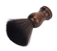 Generic Brosse de Rasage pour Barbe, Outil de Toilettage Exfoliant Doux pour un Rasage Confortable, Brosse Anti-poussière pour Coupe de Cheveux, Routine de Toilettage pour Hommes