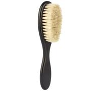 Generic Brosse en crin de cheval pour homme, 15,5 cm, tête d'huile, portable