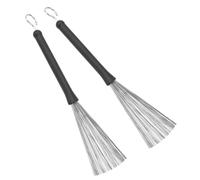 Generic Brosse en Métal Enduit de Tambour, Pinceau de Tambour Jazz, Cadeaux de Noël pour de Halloween Cadeaux Jazz