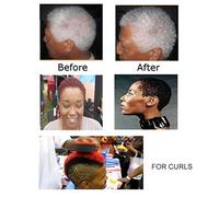 Generic Brosse éponge de Barbier, éponge à Cheveux Torsadée Double Face pour Dreadlocks Bobines Ondulées Boucles Afro pour Hommes Femmes (Couleur assortie)