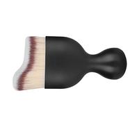 Generic Brosse Fondation de Maquillage, Fondation de Maquillage de Conception Incurvée pour Fond de Teint Liquide pour la Crème Liquide (GREY)