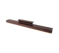 Generic Brosse pour Table de Jeu de Palets, Balai En Bois, Accessoire de Jeu, Conception Robuste pour Un Nettoyage Efficace, Convient pour, Rouge foncé