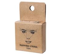 Generic Brow Mapping Tool - Outil de sourcils - Chaîne de cartographie pré-encrée pour le maquillage des sourcils, chaîne de cartographie brune